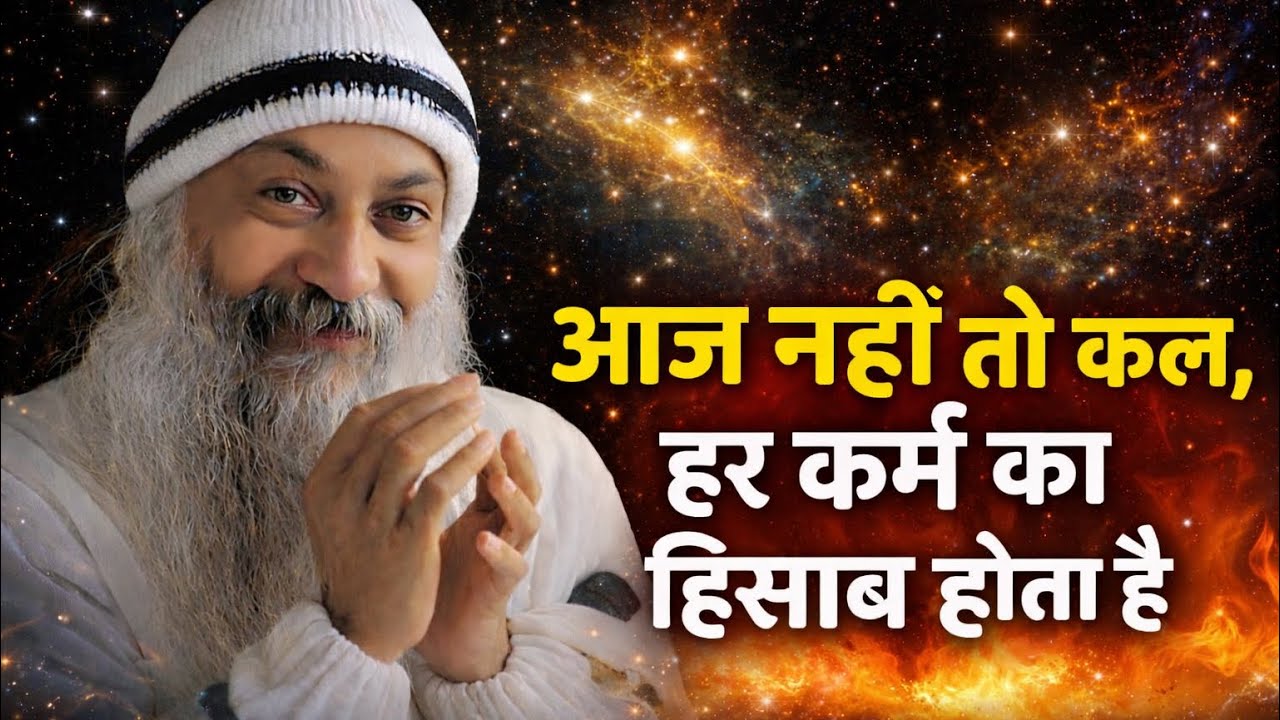 OSHO - आज नहीं तो कल, हर कर्म का हिसाब होता है | Osho Hindi Speech 