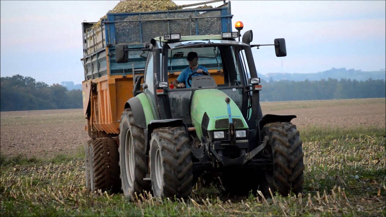 Maishäckseln 2013 - Deutz Fahr !