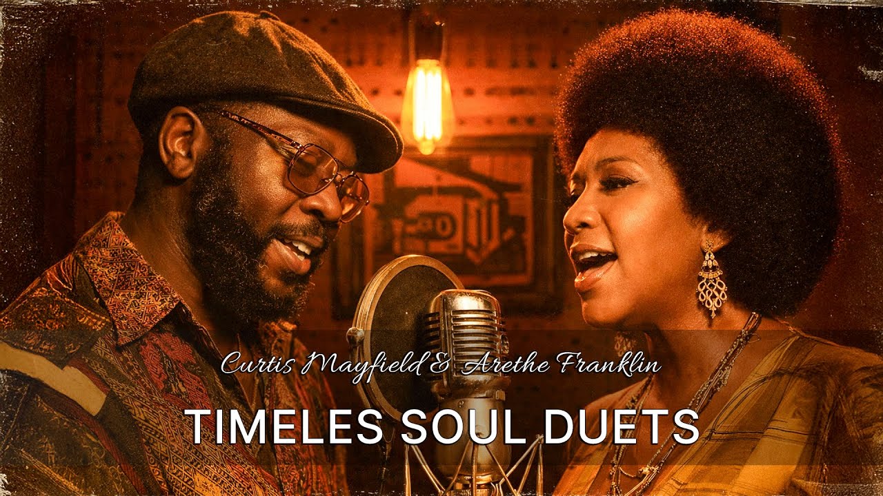 Quiet Love Soul Duets | Curtis Mayfield &amp; Aretha Franklin | Late Night ...
