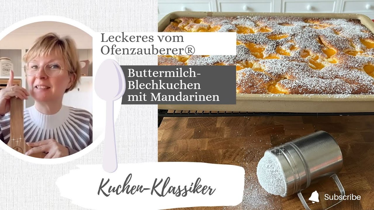 fruchtiger Buttermilch - Kuchen vom Blech / Ofenzauberer von Pampered Chef®