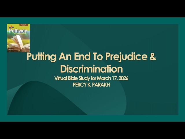 Putting An End To Prejudice And Discrimination