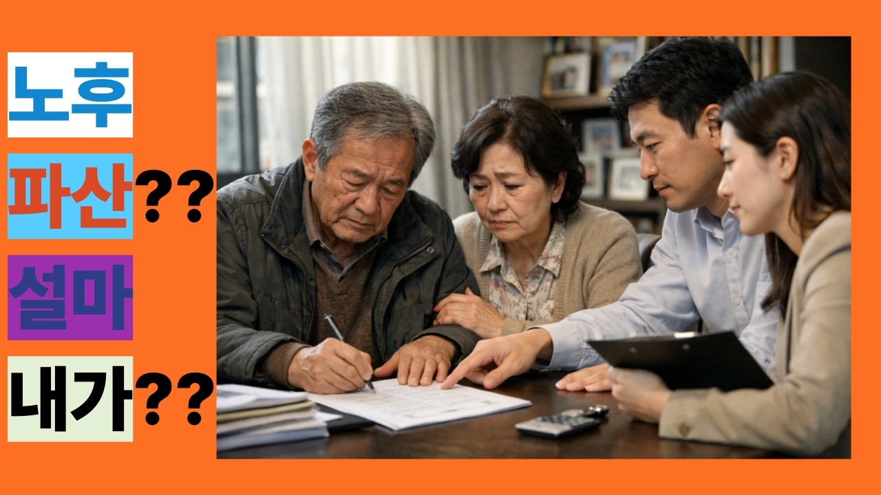 노후파산??설마내가??#노후파산#은퇴준비#노후대비#시니어경제#노년현실#은퇴후삶#시니어이야기