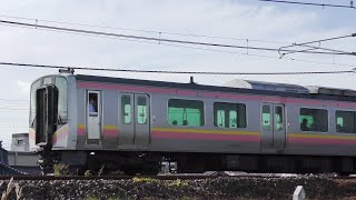 E129系A13+B22編成【4K】信越本線上り普通432M