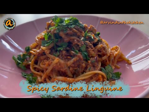 Spicy Sardine Linguine