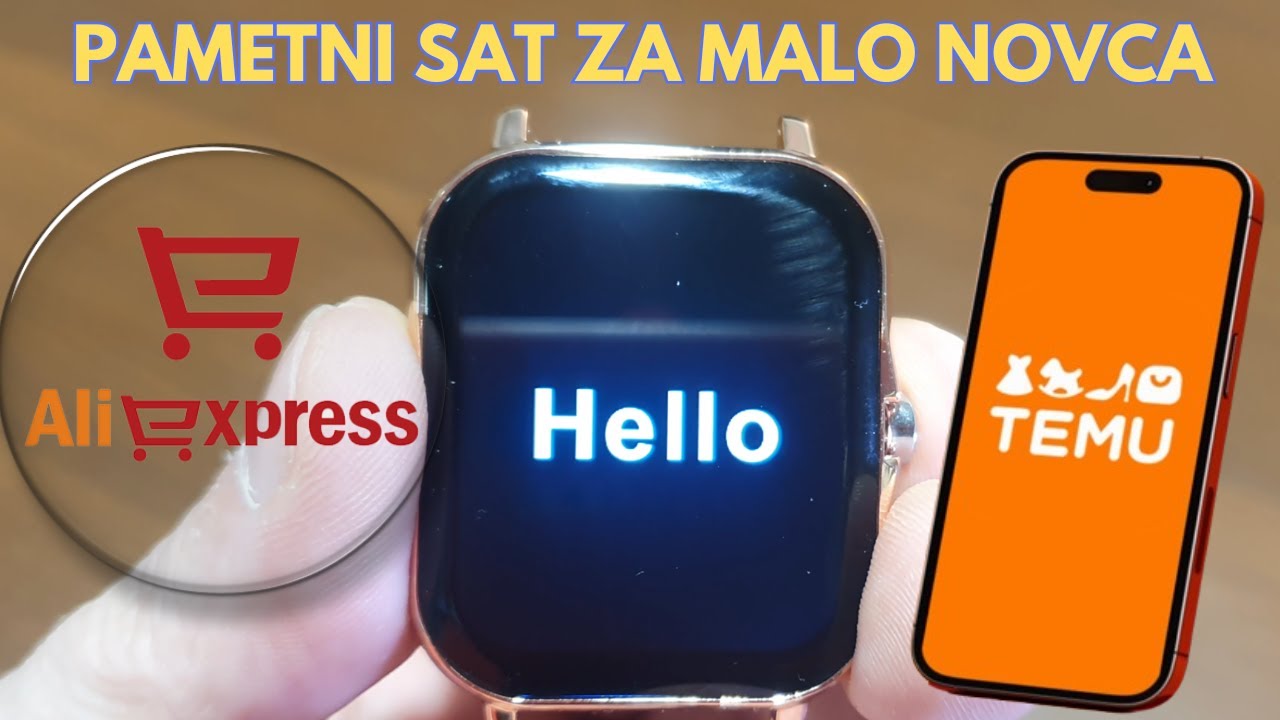 Pametni Sat Sa Temu,Ali express