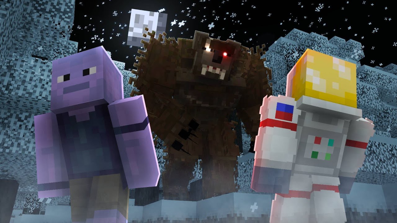 Minecraft but you're being hunted 24/7