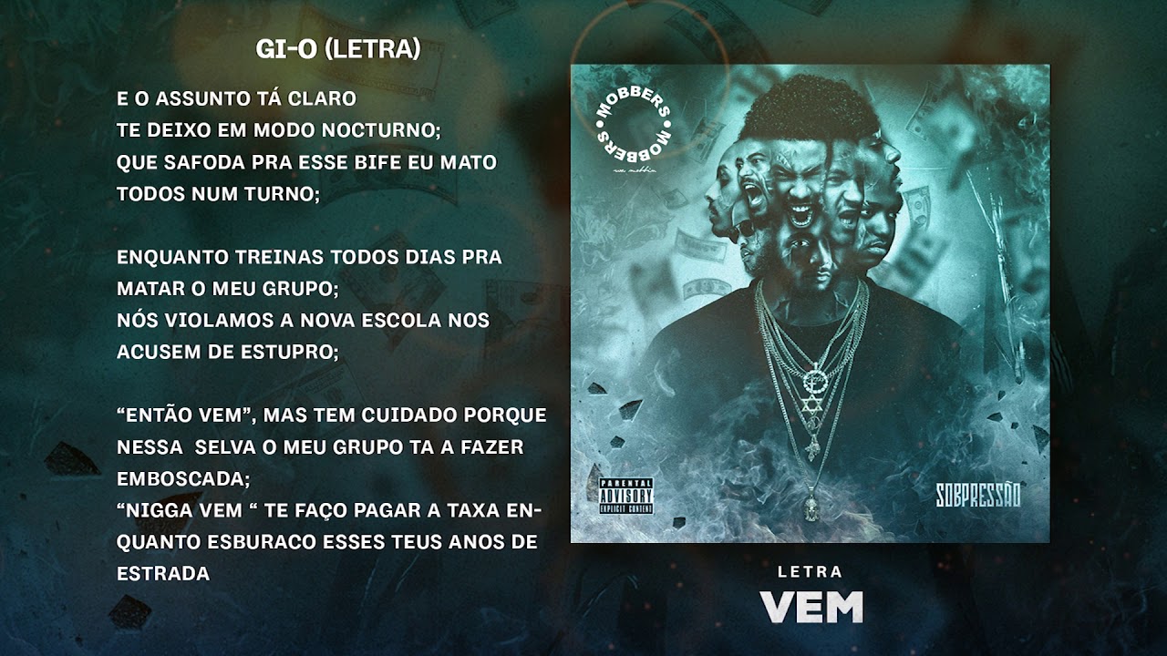 MOBBERS - Vem | Música+Letra adlı videoyu YouTube'da izle MOBBERS - Vem | Música+Letra adlı videoyu YouTube'da izle