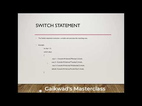 Understanding C# Control Statements | If-Else, Switch, and Loops Explained