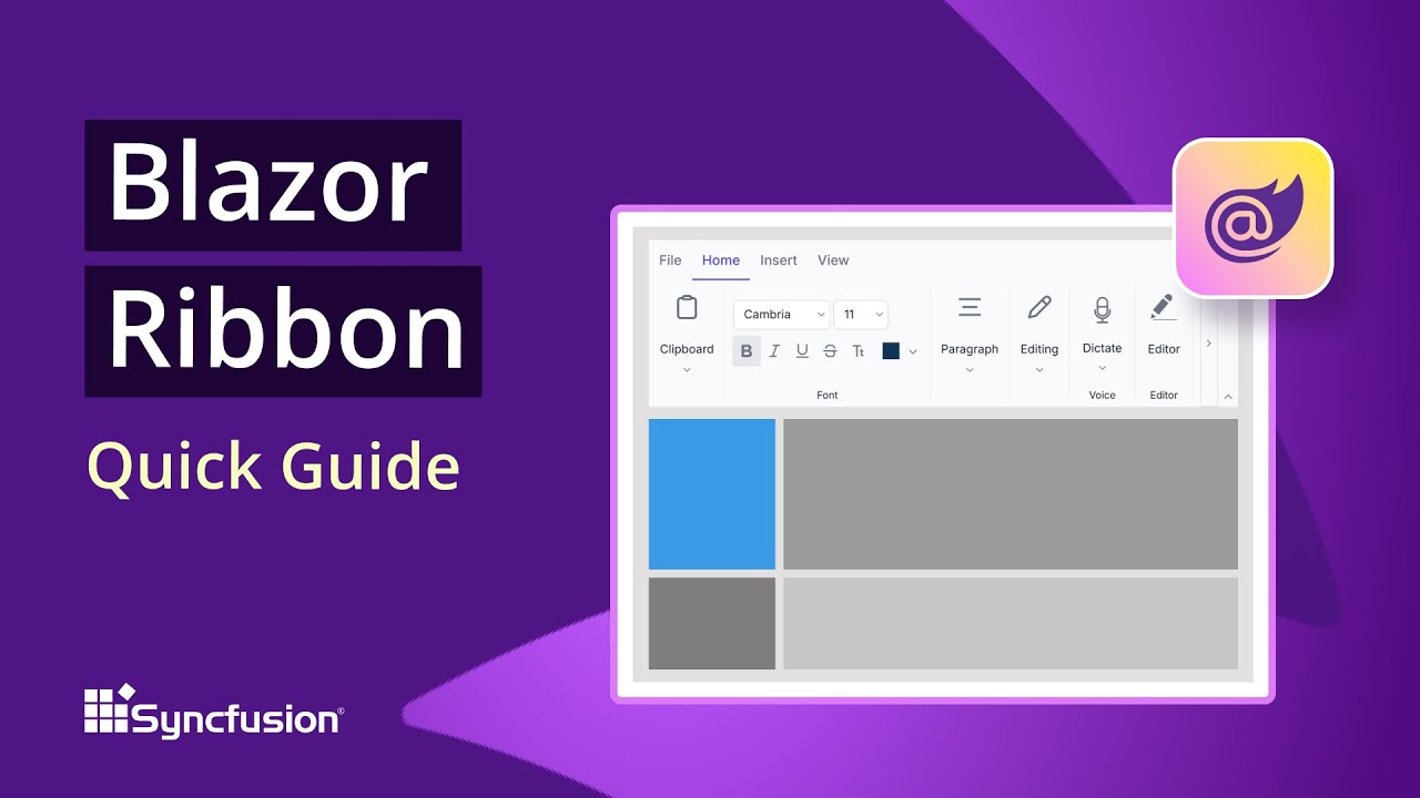 Blazor Ribbon: The Ultimate Feature Walkthrough - YouTube