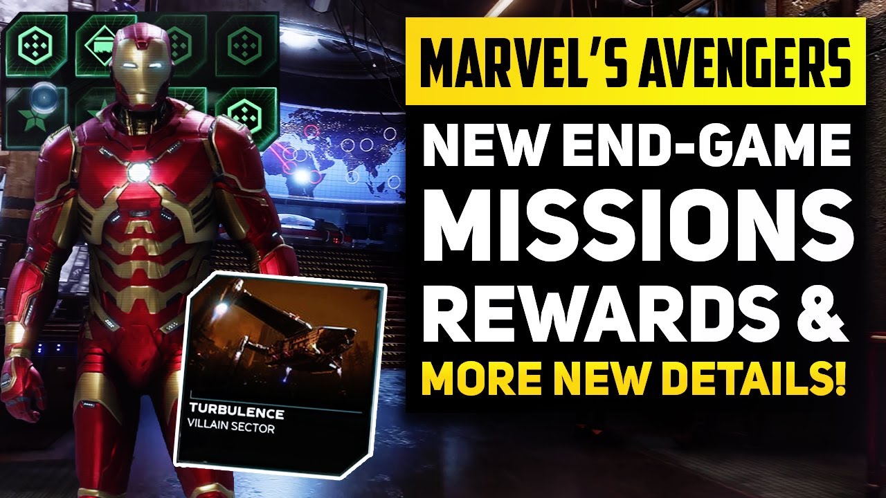 Marvel's Avengers NEW DETAILS - End Game Missions & Rewards, Community Challenges & More!