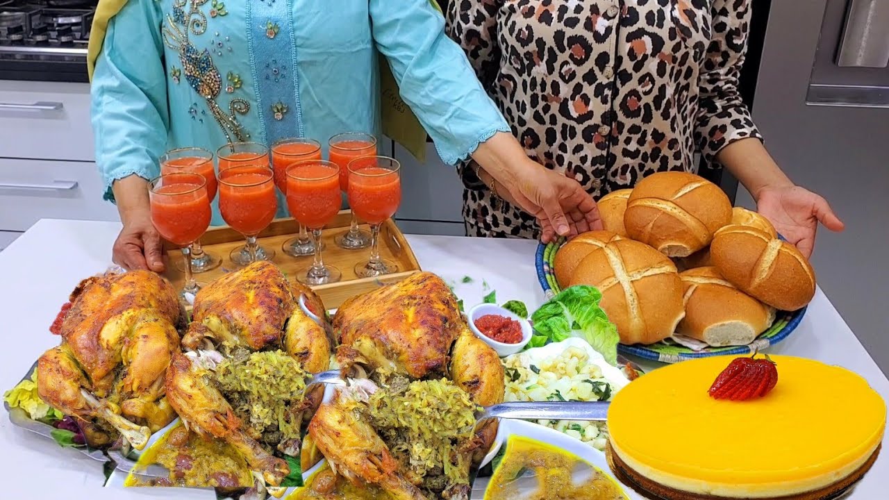اسرار الطباخات😱 دجاج ديال الاعراس معمر بالشعرية صينية ديروه ماغتندموش غيحماقو عليه ضيافك  وولادك