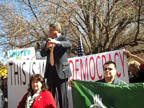 Allen Sanchez: Solidarity with Wisconsin Rally
