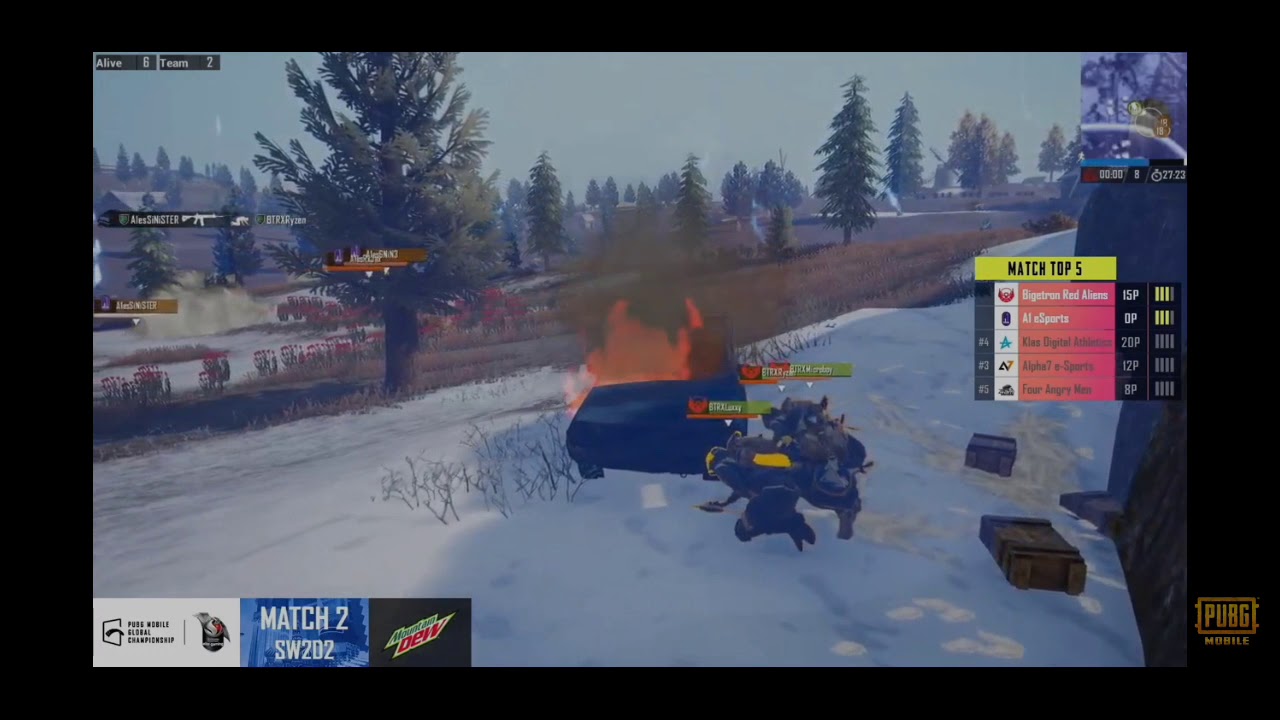 A1 First Chicken Dinner with 3 kills in Vikendi PMGC Super Weekend 2 Day 2 A1 esports Bangladesh ❤️