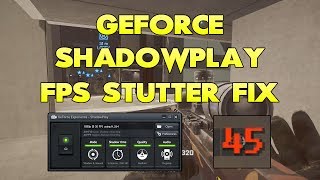 GeForce Shadowplay FPS Stutter Fix: Issues With Dual Monitors and Shadowplay