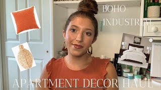 APARTMENT DECOR HAUL BOHO INDUSTRIAL STYLE