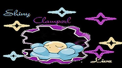 (LIVE) Shiny Clamperl Encounter (Pokemon Y)
