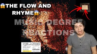 Eminem - Stay Wide Awake HIGHLIGHTED RHYME SCHEME VIDEO! MUSIC DEGREE REACTIONS!