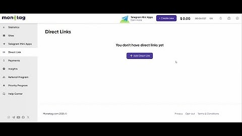 Monetize your traffic with monetag SmartLink