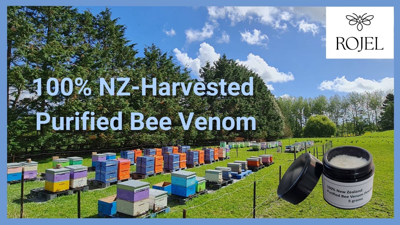 100% New Zealand-Harvested Purified Bee Venom