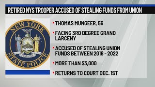 Retired trooper accused of stealing money from union