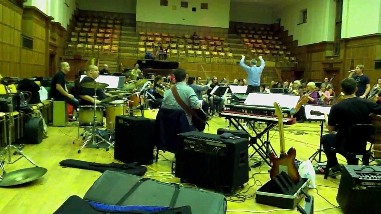 Symphonic Rocks 2011 - Rehearsals - Arno Carstens - Mike Horne on drums