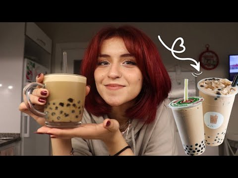 سويت البوبا تي في البيت اصعب شي سويته بحياتي