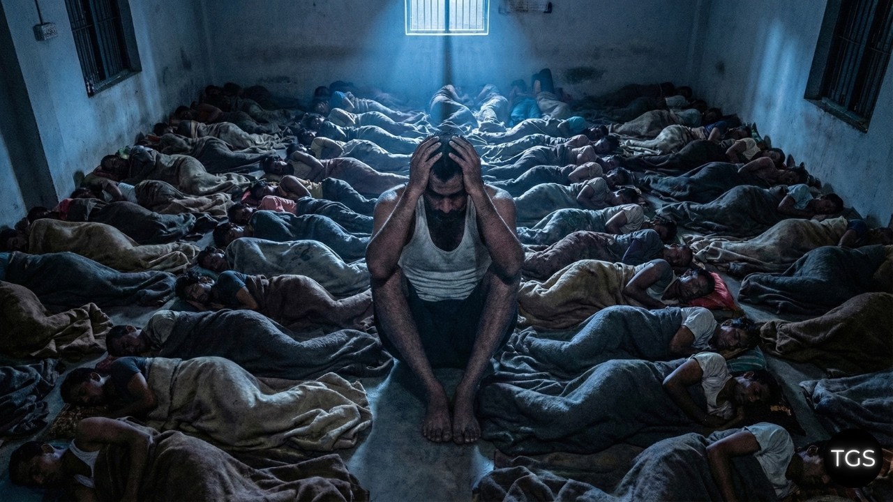 150 Men in One Room: The Dark Reality of Indian Jails