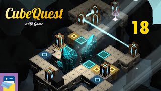 Cubequest - A Qb Game Level 18 Solution Ios Gameplay Walkthrough By Stephan Goebel