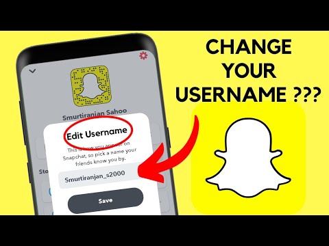 Вопрос: Как изменить имя пользователя Snapchat?