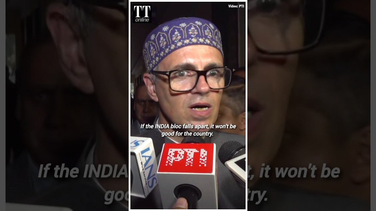"INDIA Alliance Falling Apart Not A Good Sign So...": Jammu Kashmir CM Omar Abdullah 