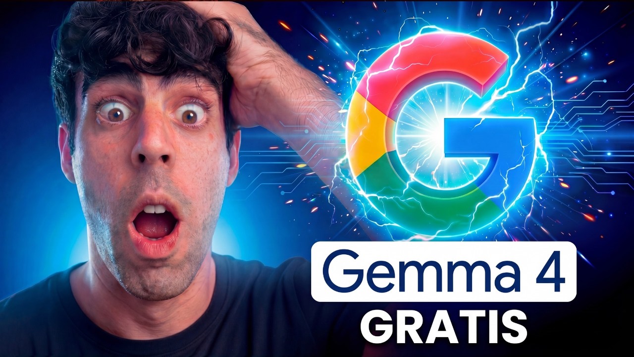 GEMMA 4: La Nueva IA 100% GRATIS de Google - YouTube