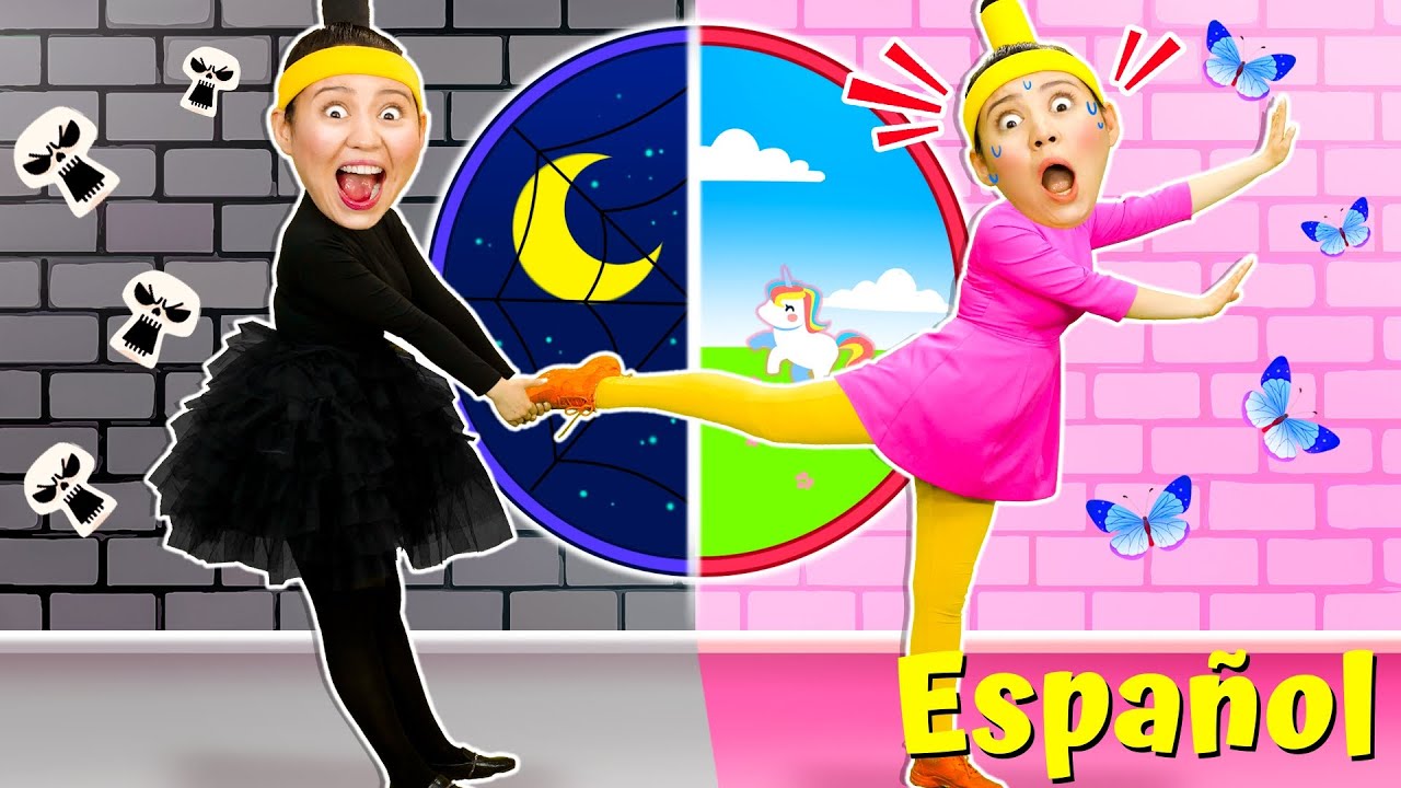 Desafío Rosa vs Negro 🖤💗 + Más Babanana Canciones Infantiles