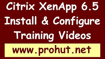 Install and Configure Web Interface- Citrix XenApp 6.5 - Part 3 on YouTube