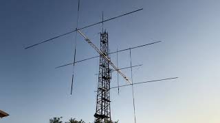 Antenna Cubical Quad 3 El 40M 4 El 20M By Iv3Utv