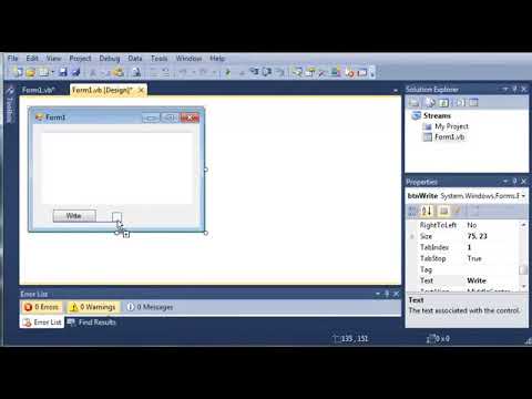Visual Basic Tutorial   124   StreamWriters