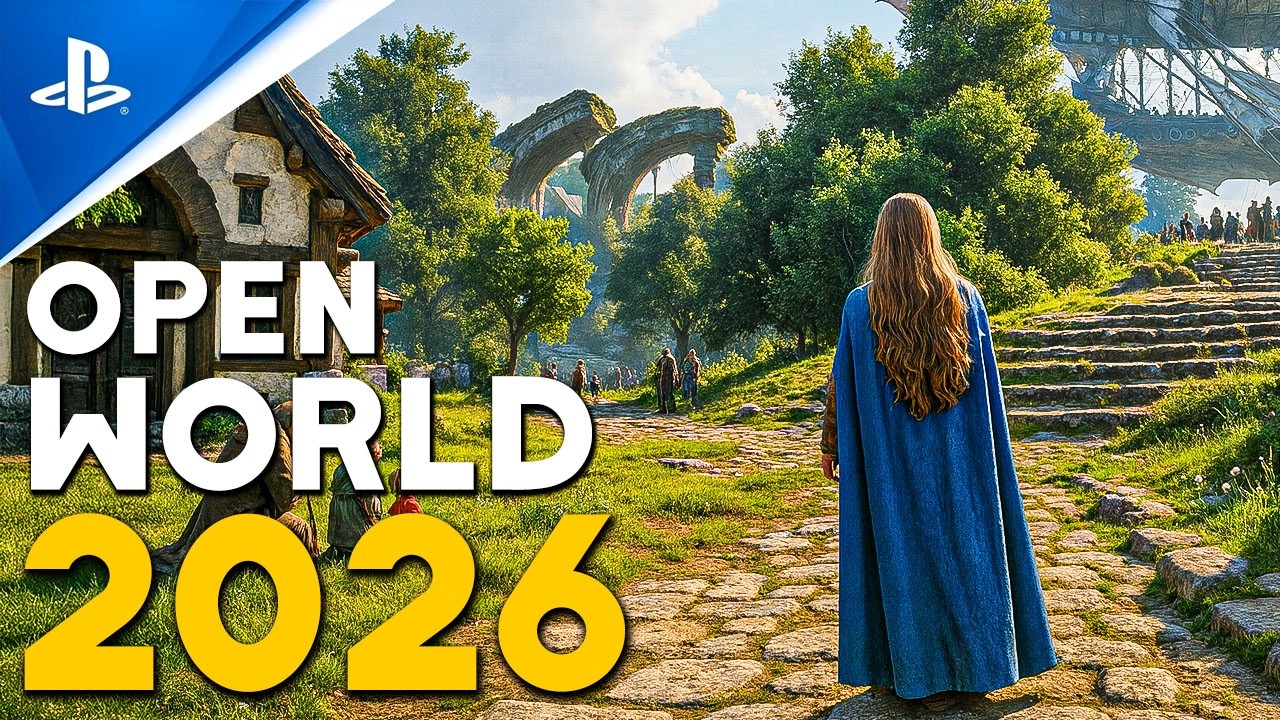 TOP 25 NEW Upcoming MASSIVE OPEN-WORLD Games of 2025 & 2026 - YouTube