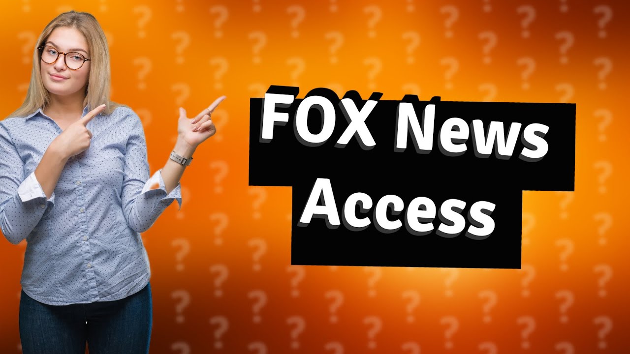 How do I get FOX News on Amazon Prime? YouTube