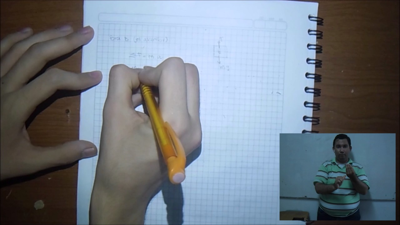 ecuación diferencial lineal Ascensor. Aplicación de Ecuaciones diferenciales