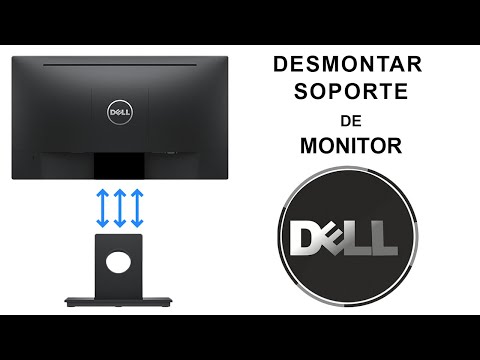 Video: ¿Cómo se monta un monitor Dell en un soporte?
