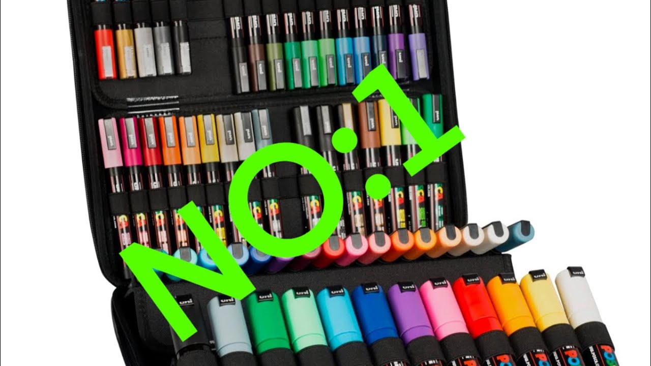 Why we think the UNI-POSCA 60 set is the best marker set! 