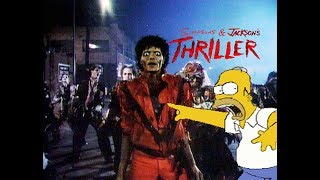 Jackson and Simpson's Thriller Mash Up Video