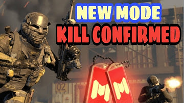 NEW KILL CONFIRMED MODE IN COD MOBILE