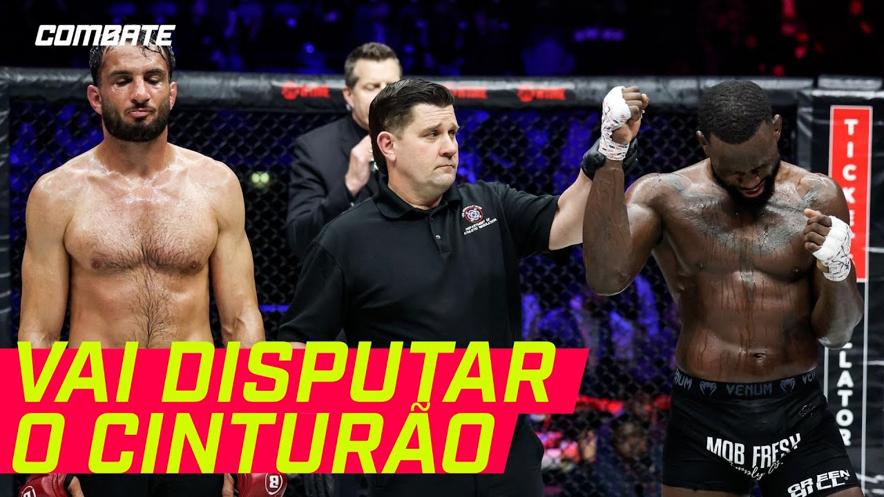 EDWARDS VENCE MOUSASI NO BELLATOR 296 | MELHORES MOMENTOS | Combate.globo