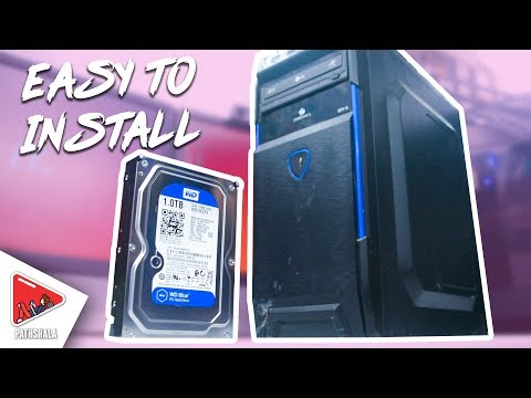 How To Install Hard Disk In Pc In Hindi | Step By Step Easiest Explain | 2018
