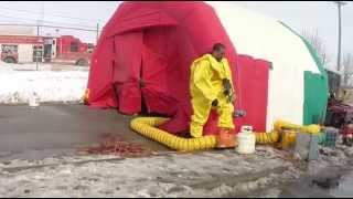 Regional Emergency Exercise - Detroit Drone Aerial Video