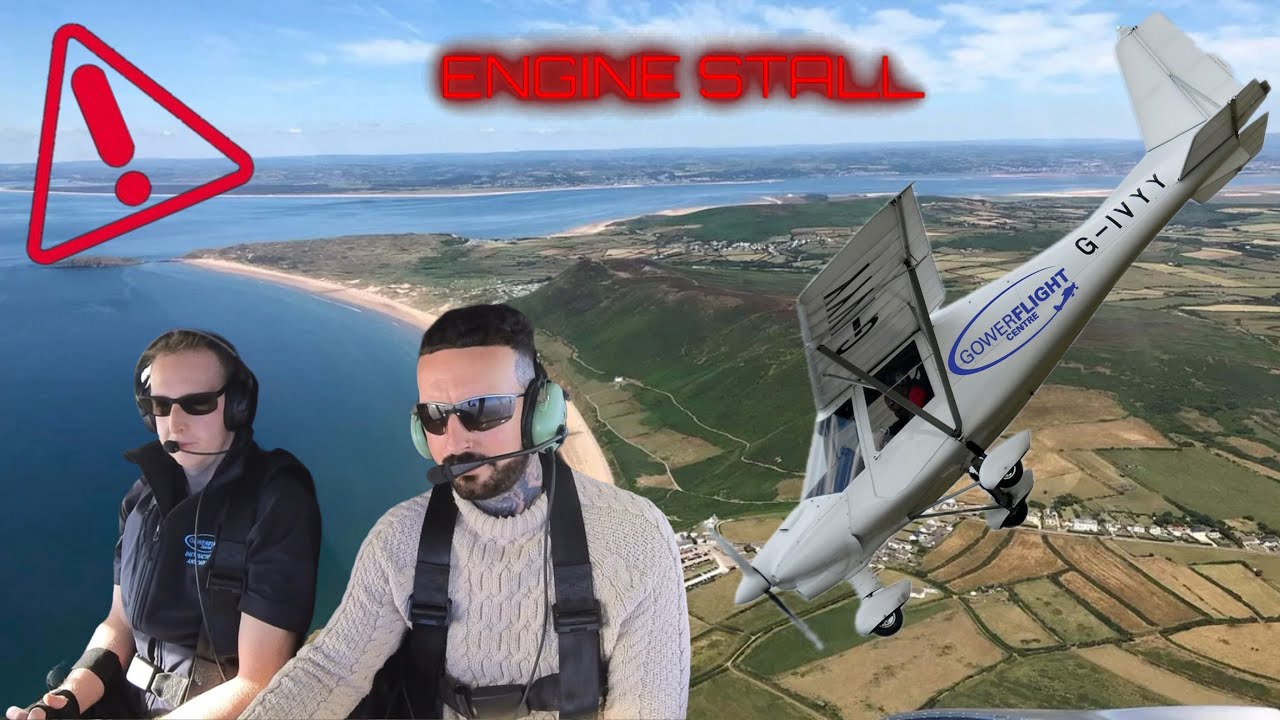 Pilot STALL training! Learning to fly exercise 10B, Ikarus C42