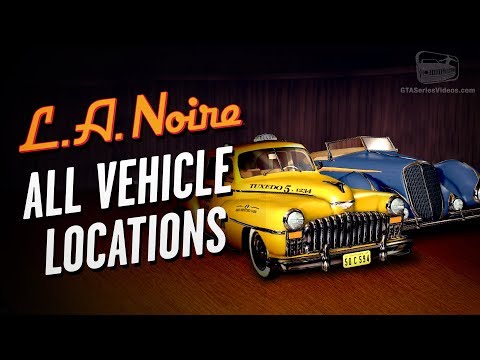 Video: LA Noire Cars List: Wie Man Versteckte Fahrzeuge Und Normale Fahrzeuge Bekommt
