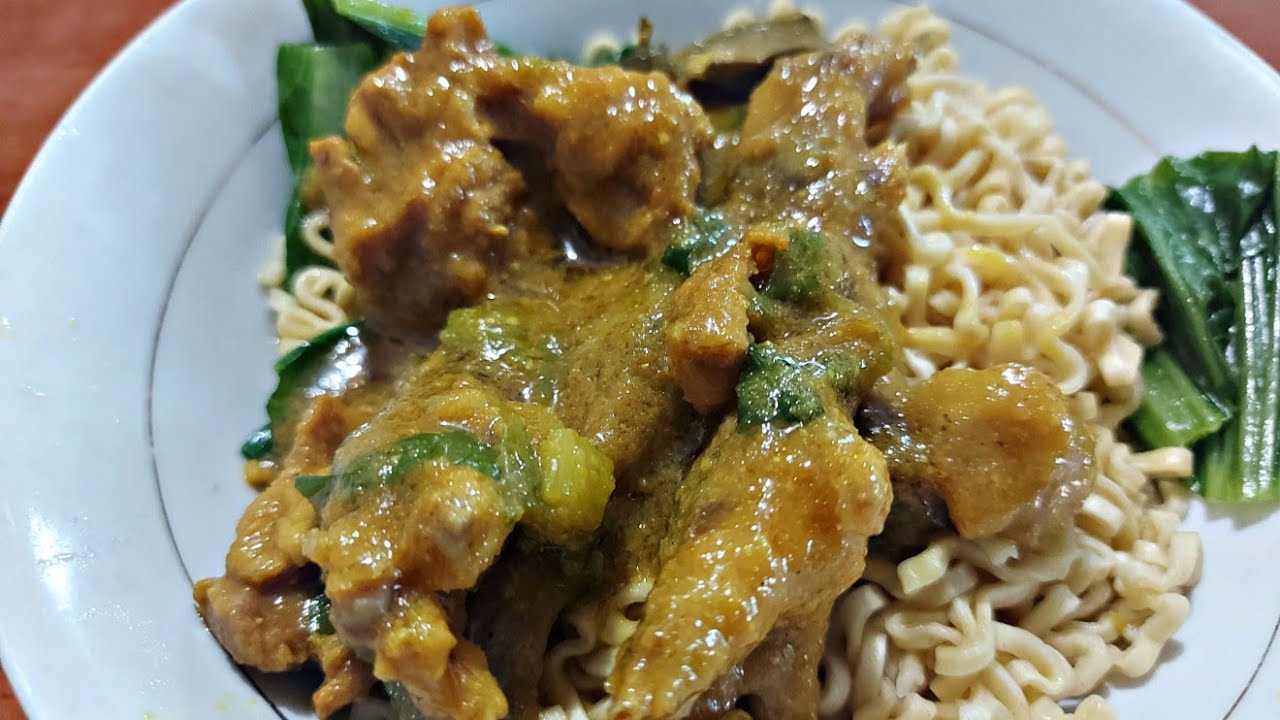 MIE AYAM KARI SPECIAL ENAK BANGET WAJIB COBA!! YouTube