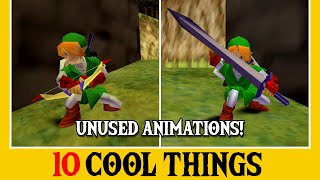 Stylish Unused Animations! - 10 Other Cool Things About Zelda: Ocarina of Time (Part 9)