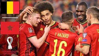 Belgium vs Morocco - All Goals \& Highlights 2022